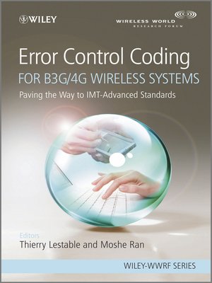 cover image of Error Control Coding for B3G/4G Wireless Systems